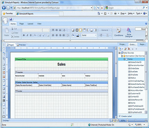 Stimulsoft reports,Stimulsoft Reports Designer.Web,报表,网页设计器,本地存储