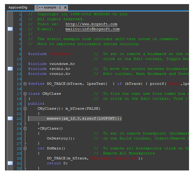 BCGControlBar MFC用户界面控件v18新功能 - 支持VS 2012,Metro Tiles控件,Windows 8